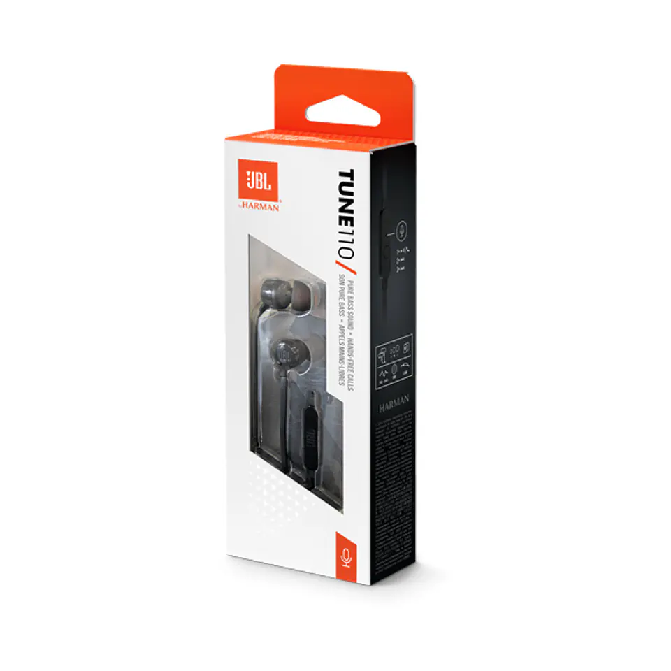 Audifonos con cable JBL Tune 110 NEGRO 2