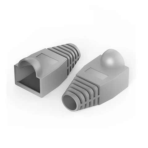 Capuchón RJ45 color gris (100 unidades)