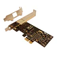 Tarjeta PCI express 10/100/1000 Mbps con bracket low profile adicional - Miniatura 3