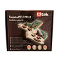 Tarjeta PCI express 10/100/1000 Mbps con bracket low profile adicional - Miniatura 4
