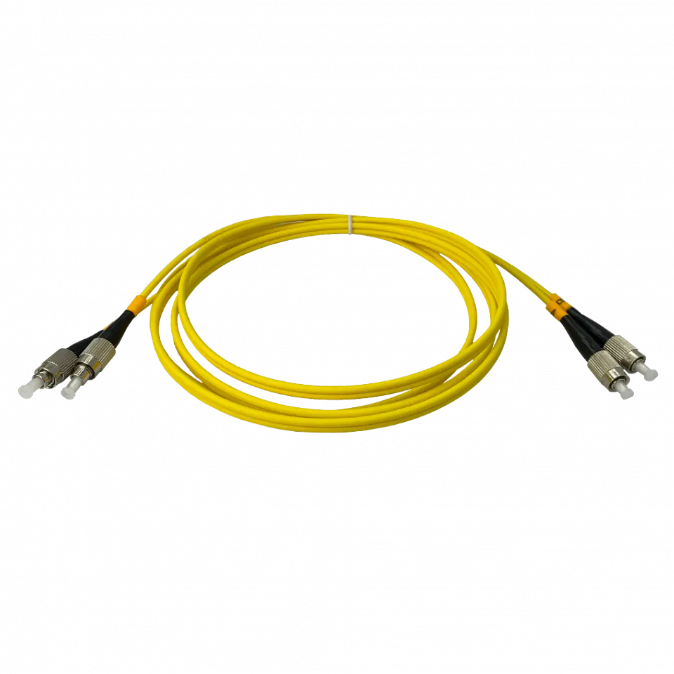 Cable de fibra optica FC/UPC-FC/UPC MonoModo SM Duplex Jumper Cable Fibra 9/125um 3mm 2 MTS 2