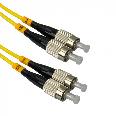 Cable de fibra optica FC/UPC-FC/UPC MonoModo SM Duplex Jumper Cable Fibra 9/125um 3mm 2 MTS