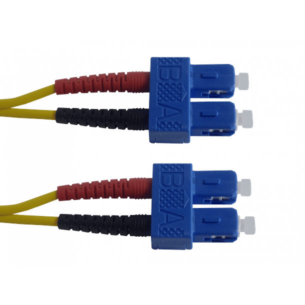 Cable de fibra SC-SC/UPC MonoModo SM Duplex Jumper 9/125um 3mm 3MTS 3