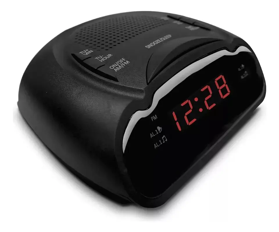 Radio Reloj despertador pantalla LED am/fm ALTAVOZ  2