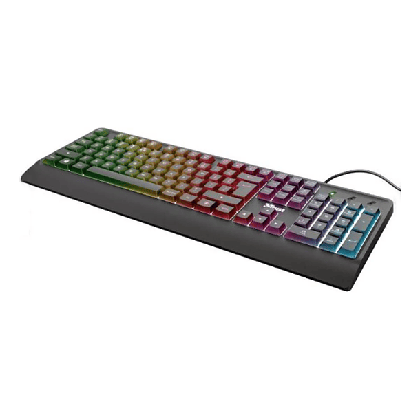 Teclado Gamer TRUST Ziva membrana  4