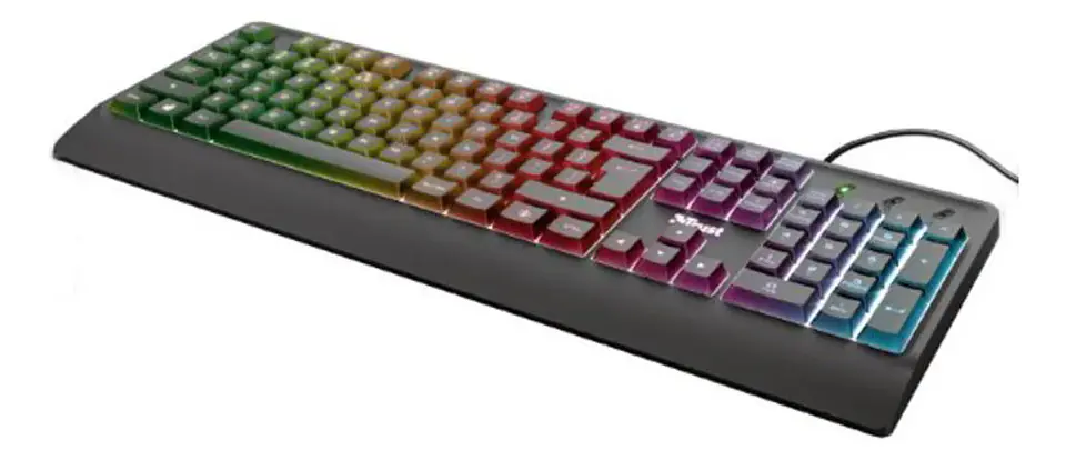 Teclado Gamer TRUST Ziva membrana  4