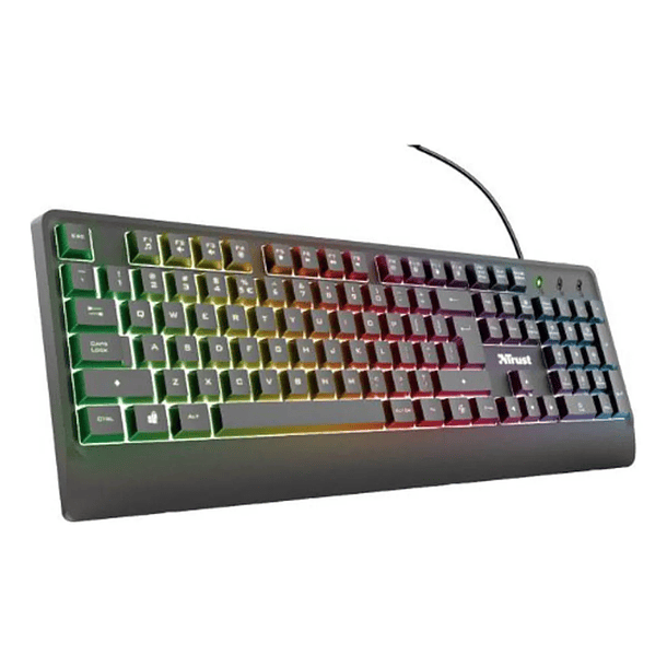 Teclado Gamer TRUST Ziva membrana  5