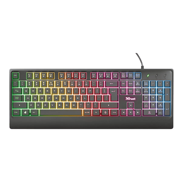 Teclado Gamer TRUST Ziva membrana  1