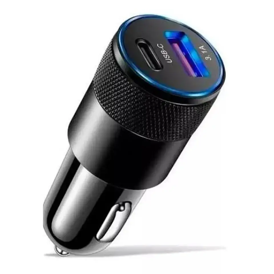 Cargador de Automovil 18W USB Y USB-C 30W Tecnolab TL576  1
