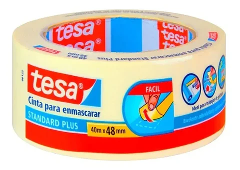 Cinta tesa enmascarar 48mm x40 metros 