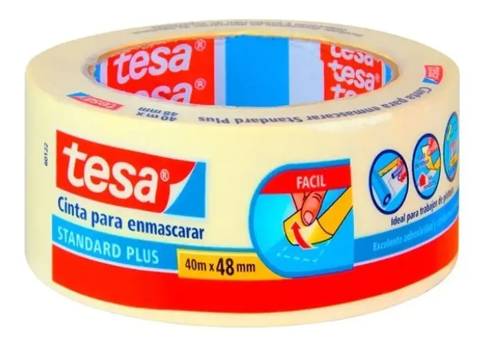 Cinta tesa enmascarar 48mm x40 metros  1
