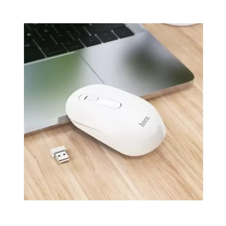 Mouse inalámbrico HOCO GM14 1200DPI Blanco  3