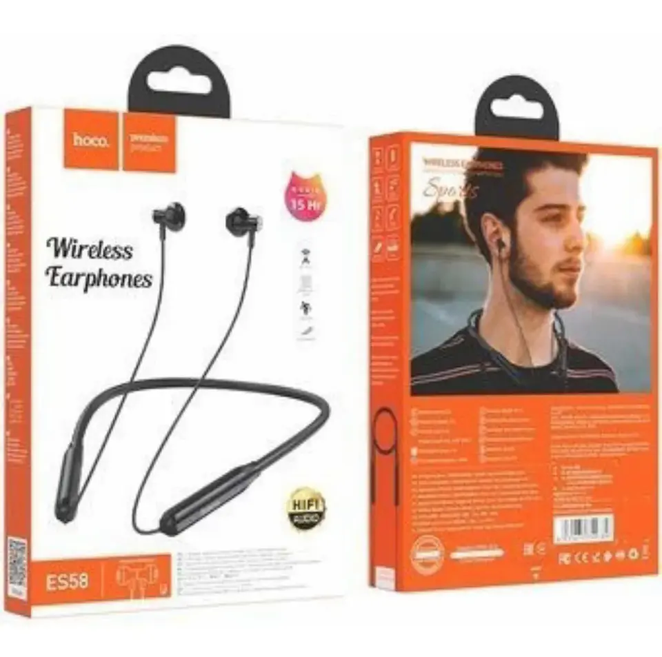 Audifonos inalambricos HOCO ES58 25 horas negro  2