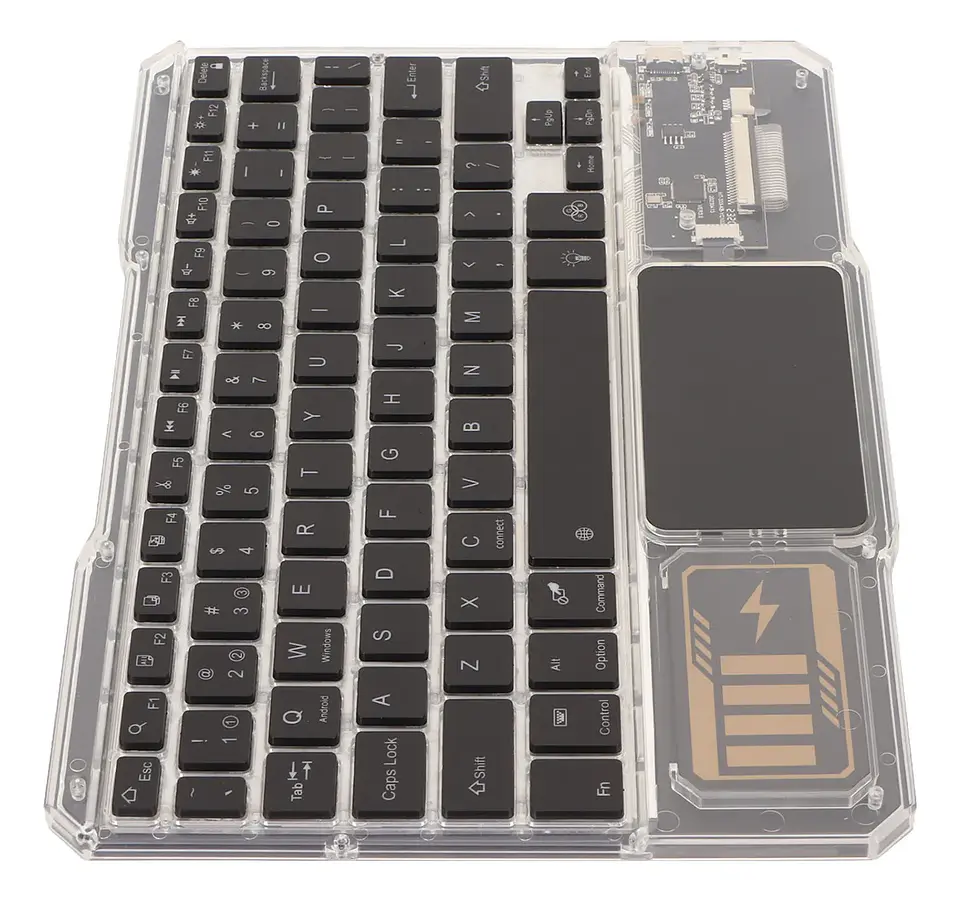 Teclado Bluetooth inalámbrico A30 RGB Negro  8