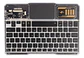 Teclado Bluetooth inalámbrico A30 RGB Negro  - Miniatura 2