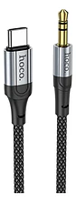 Cable de audio USB-C a 3.5mm 1 metro negro  - Miniatura 1