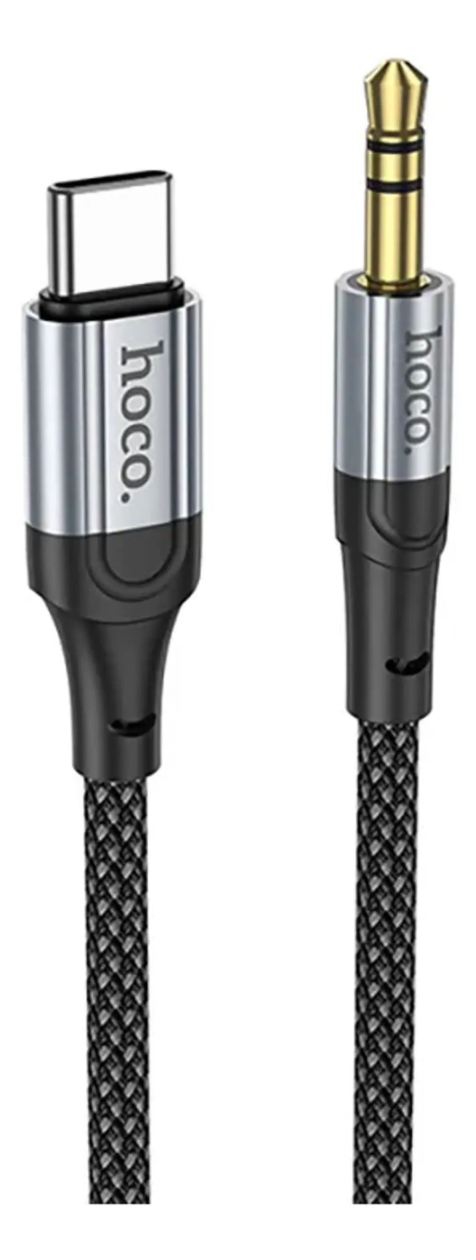 Cable de audio USB-C a 3.5mm 1 metro negro  1