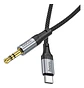 Cable de audio USB-C a 3.5mm 1 metro negro  - Miniatura 2