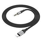 Cable de audio USB-C a 3.5mm 1 metro negro  3
