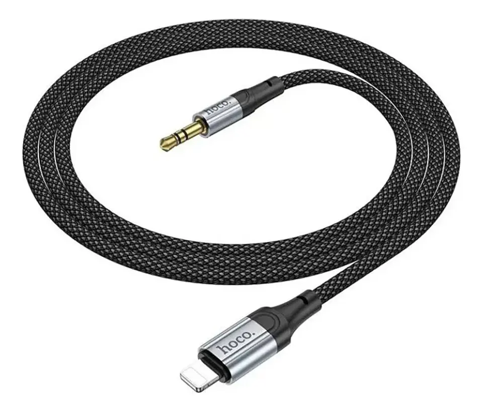 Cable de audio USB-C a 3.5mm 1 metro negro  3