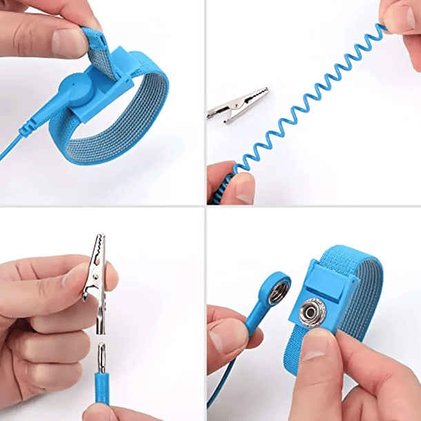 Pulsera Antiestática Comodidad Y Seguridad 4