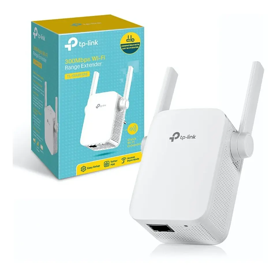 Repetidor Extensor Wifi N 300mbps Tp-link TL-wa855re  5