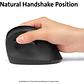 Mouse Ergonómico Vertical Inalámbrico Kensington ProFit 6 Btns 1600dpi USB Negro - Miniatura 2