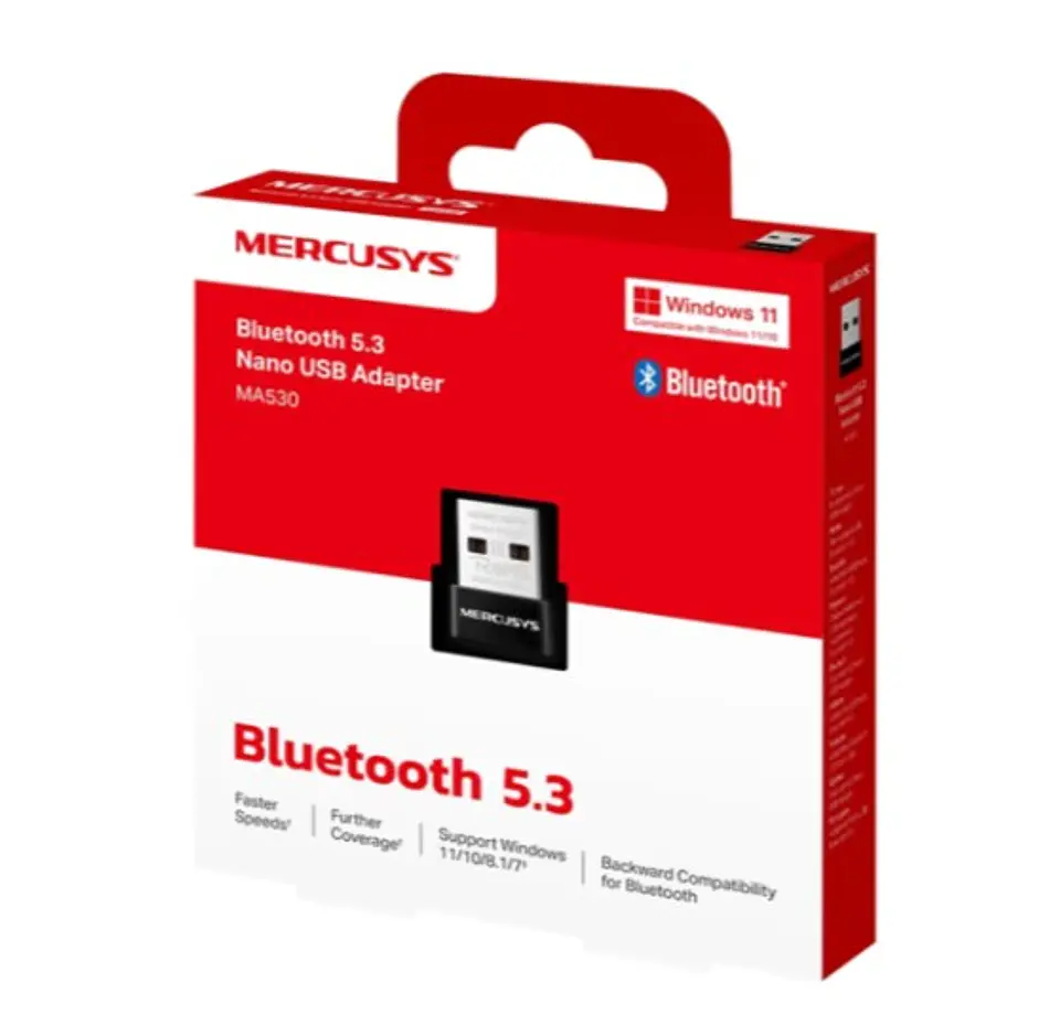 Adaptador nano Bluetooth mercusys USB 5.3  3