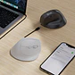 Mouse ergonómico inalámbrico 2.4gz + BT recargable Blanco  - Miniatura 2