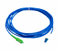 Cable de fibra Blindado 3mt LC/UPC-SC/APC SM Simplex JumperFibra 3.0mm 9/125um  - Miniatura 2