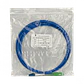 Cable de fibra Blindado 3mt LC/UPC-SC/APC SM Simplex JumperFibra 3.0mm 9/125um  - Miniatura 3
