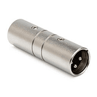Adaptador de Audio XLR 3PIN M-M COPLA 18,5x63,5mm DMX  2