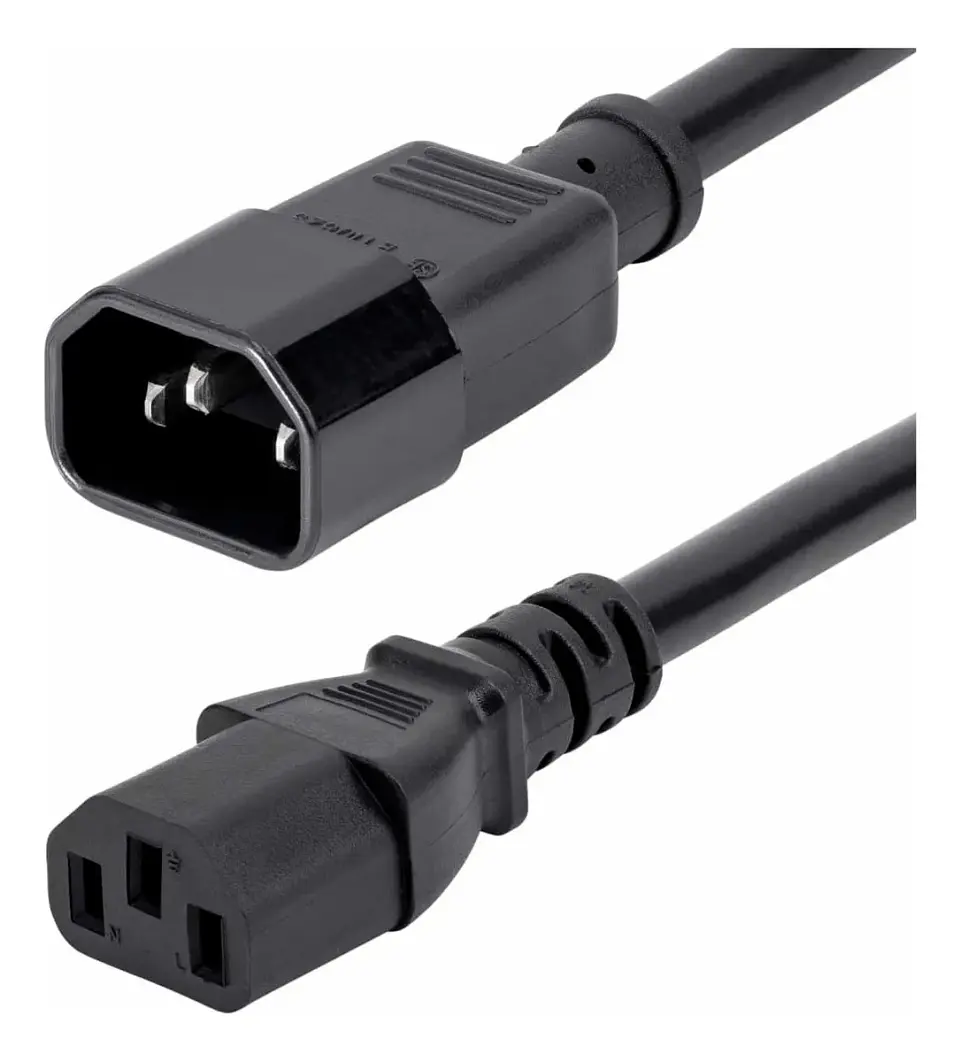 Cable De Poder macho hembra extension C13-C14 5MTS 1