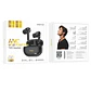Audífono BT Hoco EW60 ANC NEGRO  - Miniatura 3