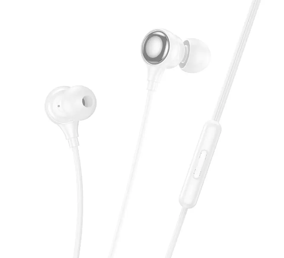 Audifonos manos libres HOCO M116 3.5mm blanco  1