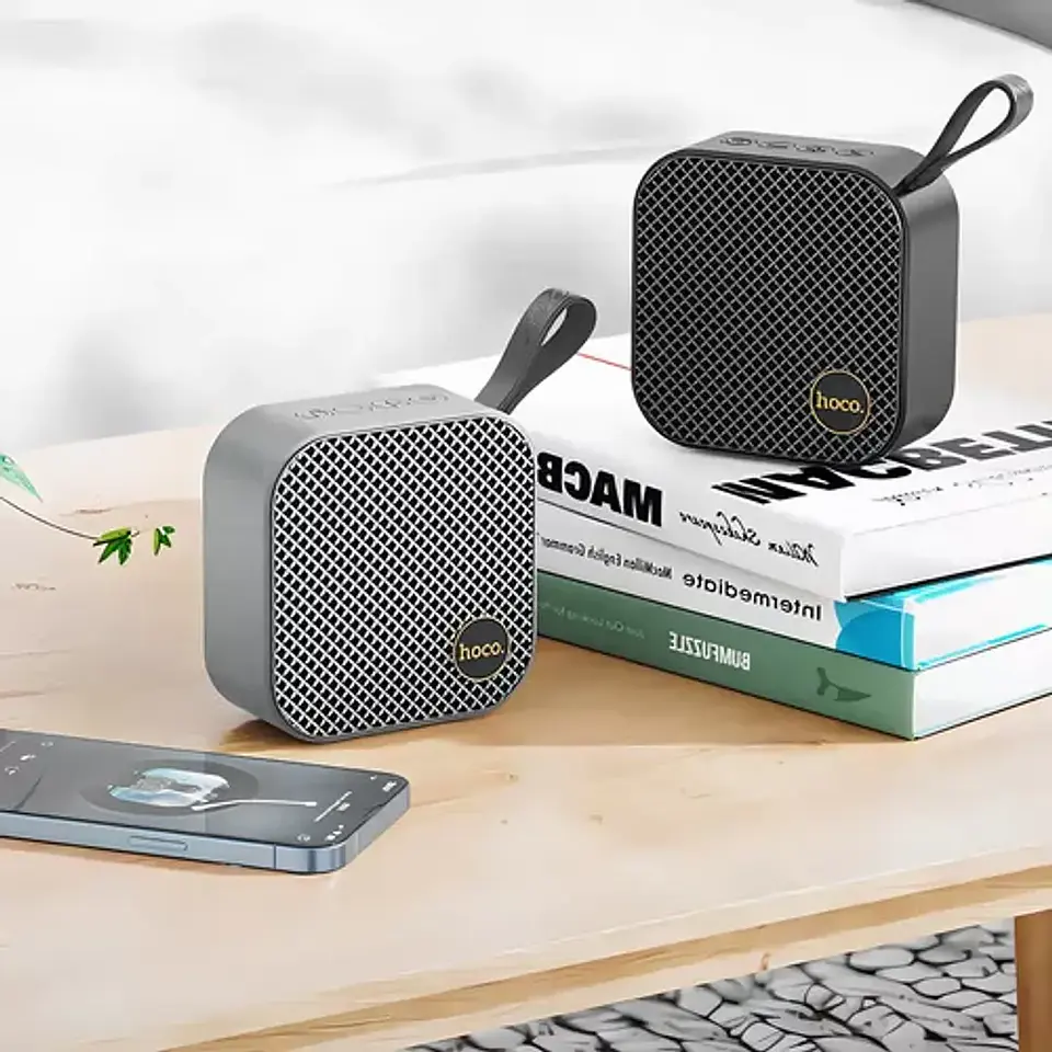 Parlante BT SPEAKER Portátil HC22 GRIS 2