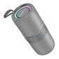 Parlante Borofone BR41 Colorfull LED GRIS  - Miniatura 1