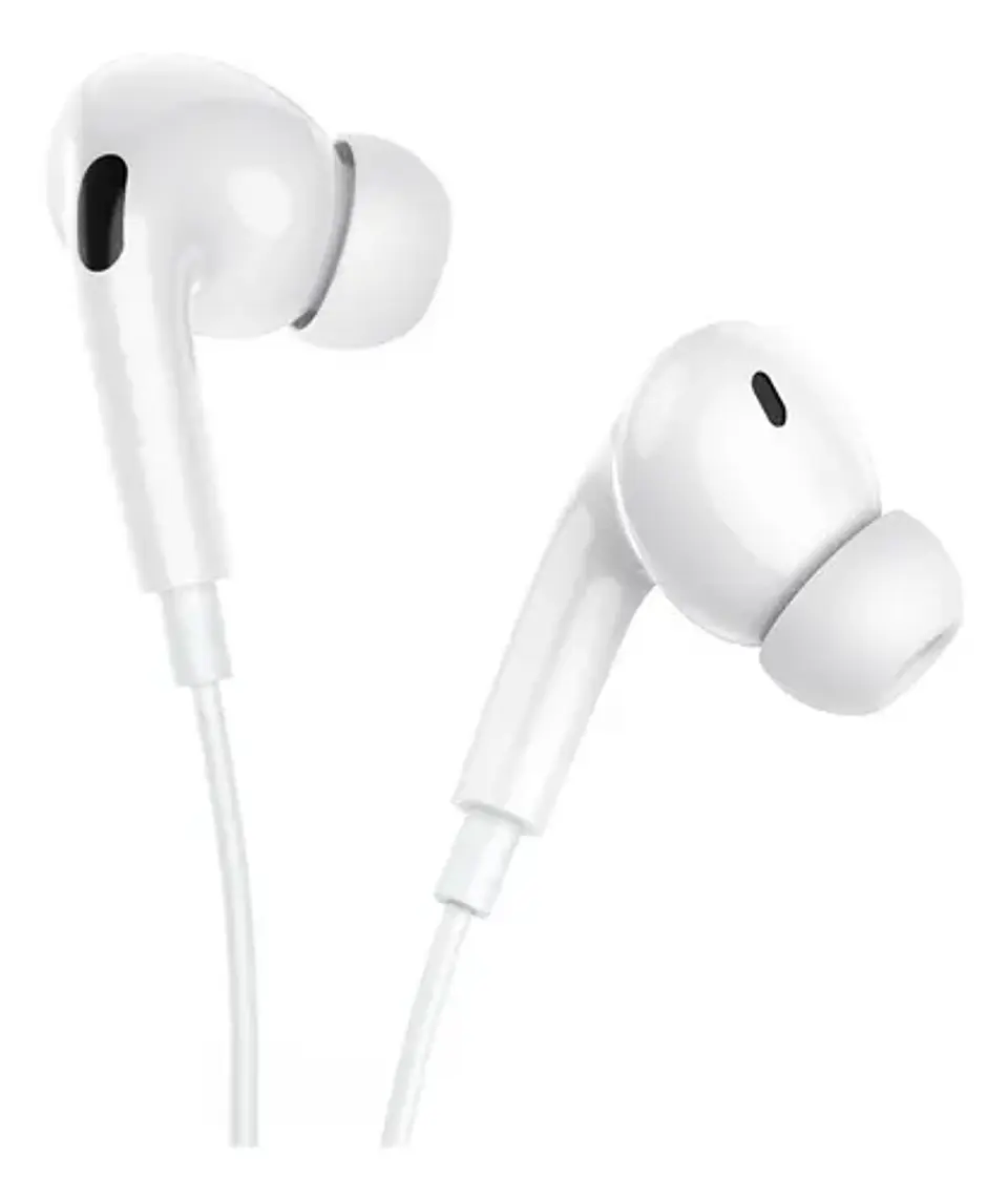 Audífono Lightning M111 con cable blanco  5