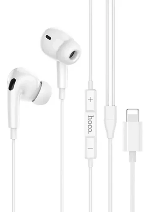 Audífono Lightning M111 con cable blanco 