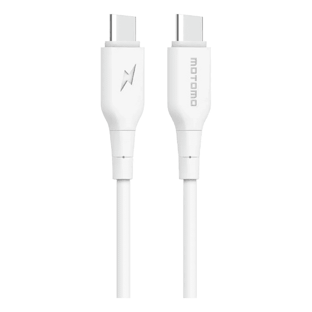 Cargador USB-C A USB-C completo Motomo PD 25W dual  2