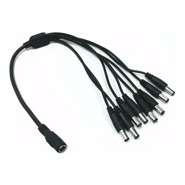 Cable cctv poder splitter 8 salidas 1
