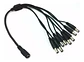 Cable cctv poder splitter 8 salidas - Miniatura 1