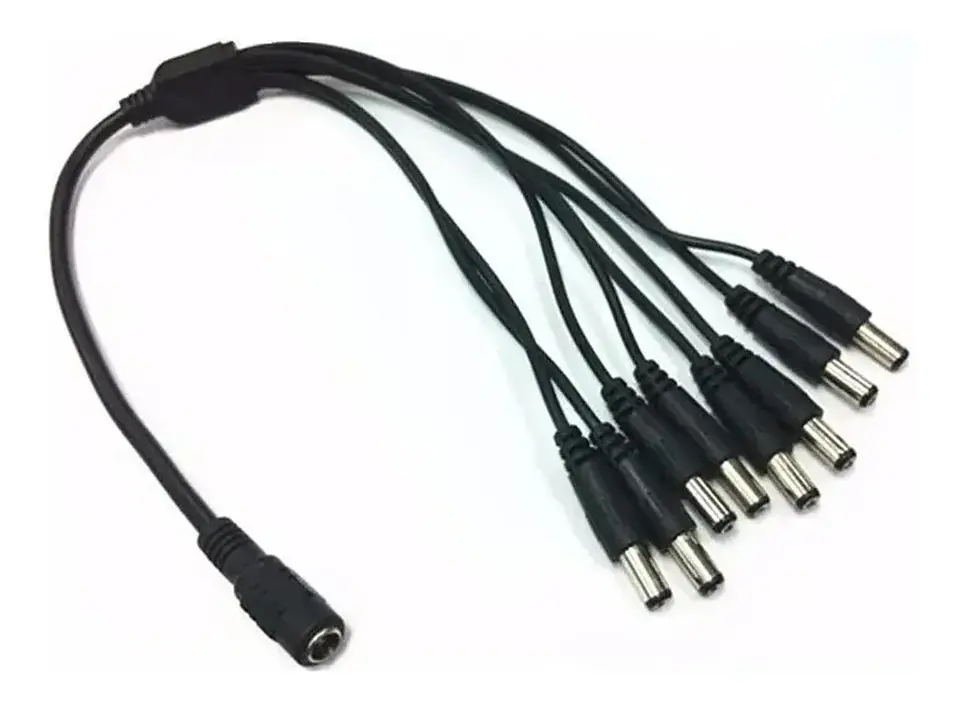 Cable cctv poder splitter 8 salidas 1