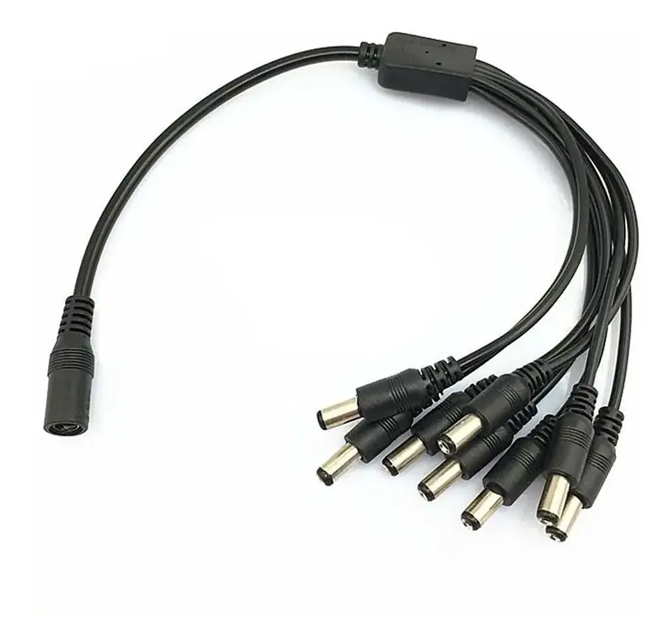 Cable cctv poder splitter 8 salidas 2