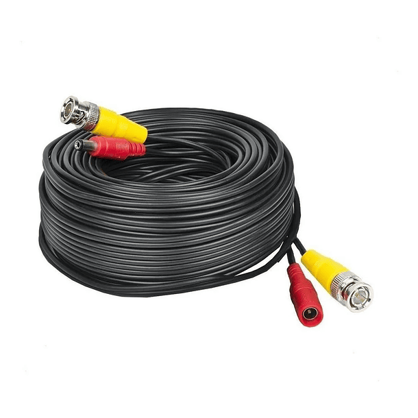 Cable Para Camara Vigilancia Video Y Poder 15M 1