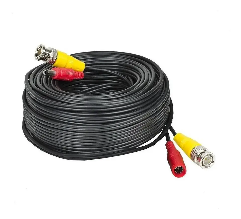 Cable Para Camara Vigilancia Video Y Poder 15M 1