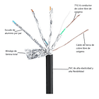 3M Cable de red CAT8 3