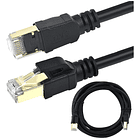 3M Cable de red CAT8 4