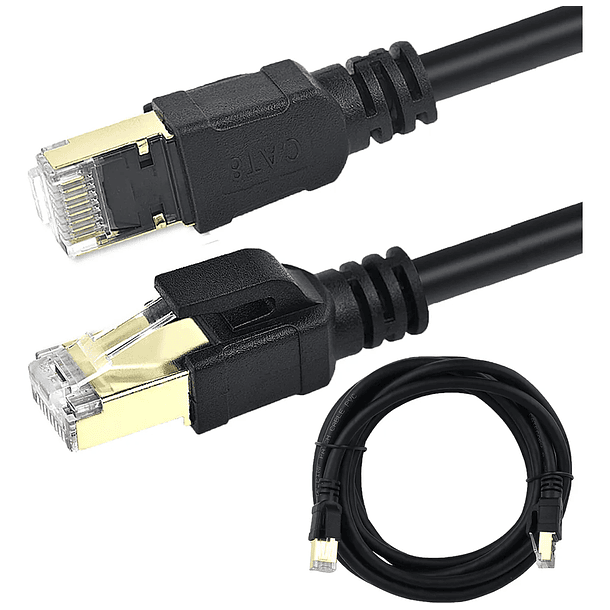3M Cable de red CAT8 4