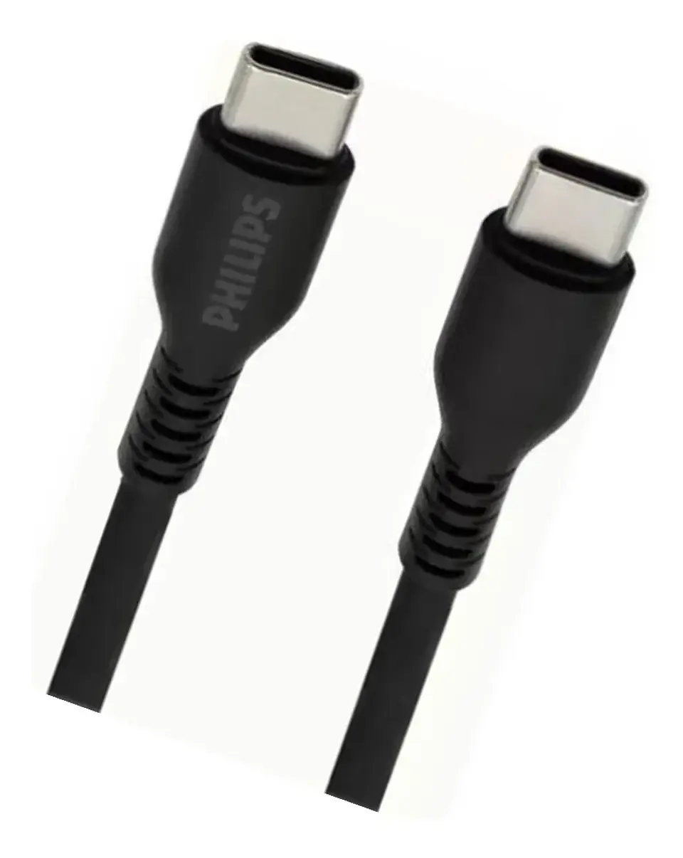 Cable USB-C a USB-C 60W 1 metro Philips 2